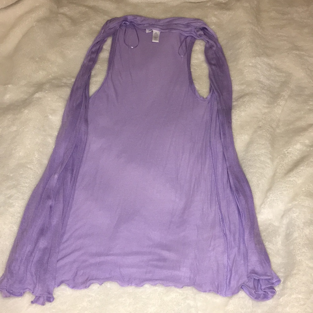 Ambiance Apparel sleeveless cardigan